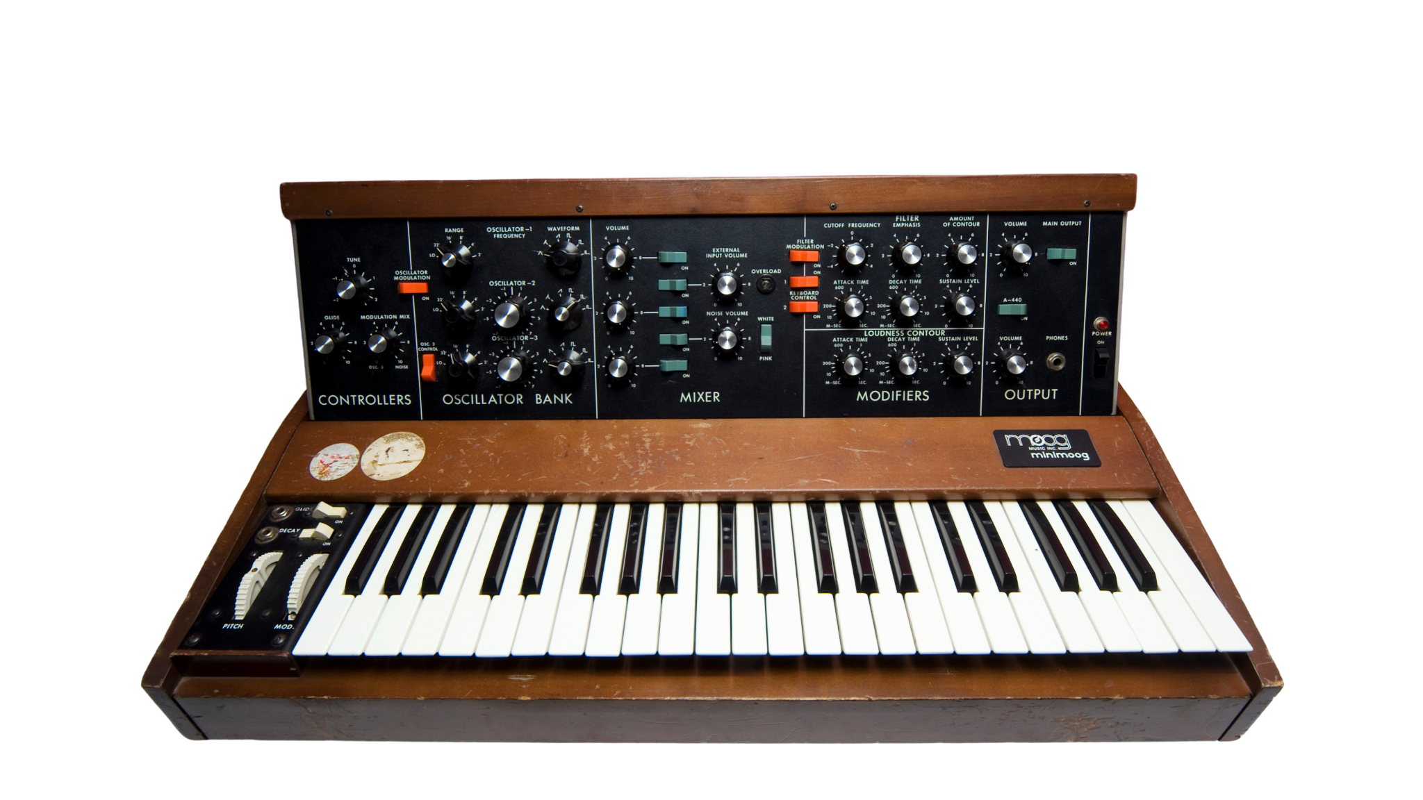 Minimoog Model D vintage synthesizer